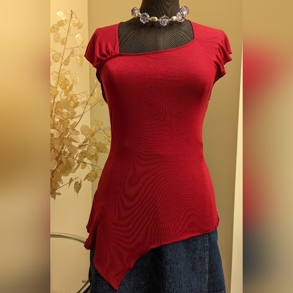 Fine knit top